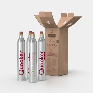 CUBE pack of 4 CO₂ cylinders 